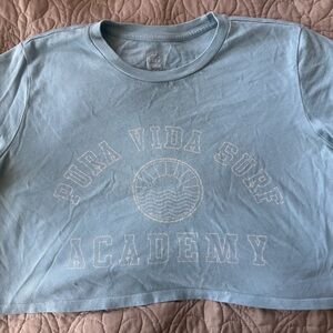 Brand New Pura Vida Cropped Tee